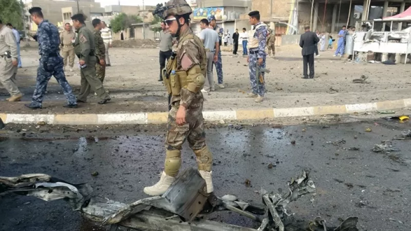 iraq kirkut coche bomba explosion