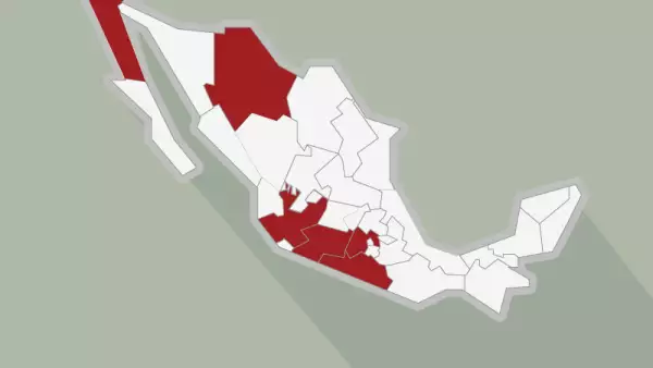 Las 5 entidades con más violencia