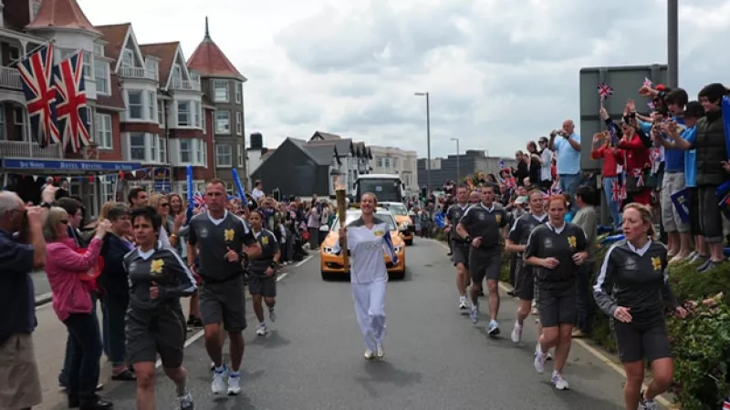 recorrido de la antorcha olimpia