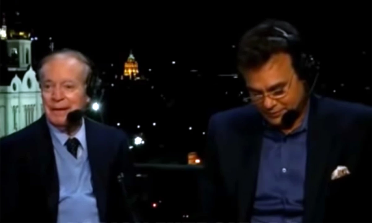 José Ramón Fernández y David Faitelson