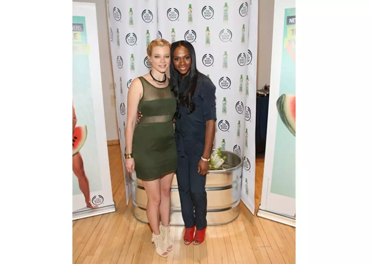 Las dos actrices dejaron claro que cuidar el agua es esencial.