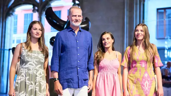 Familia Real de España en Palma de Mallorca en agosto de 2025