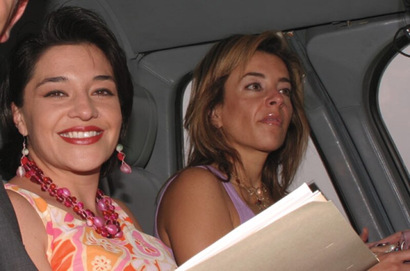 María Fernanda Evia y Luisa Serna.