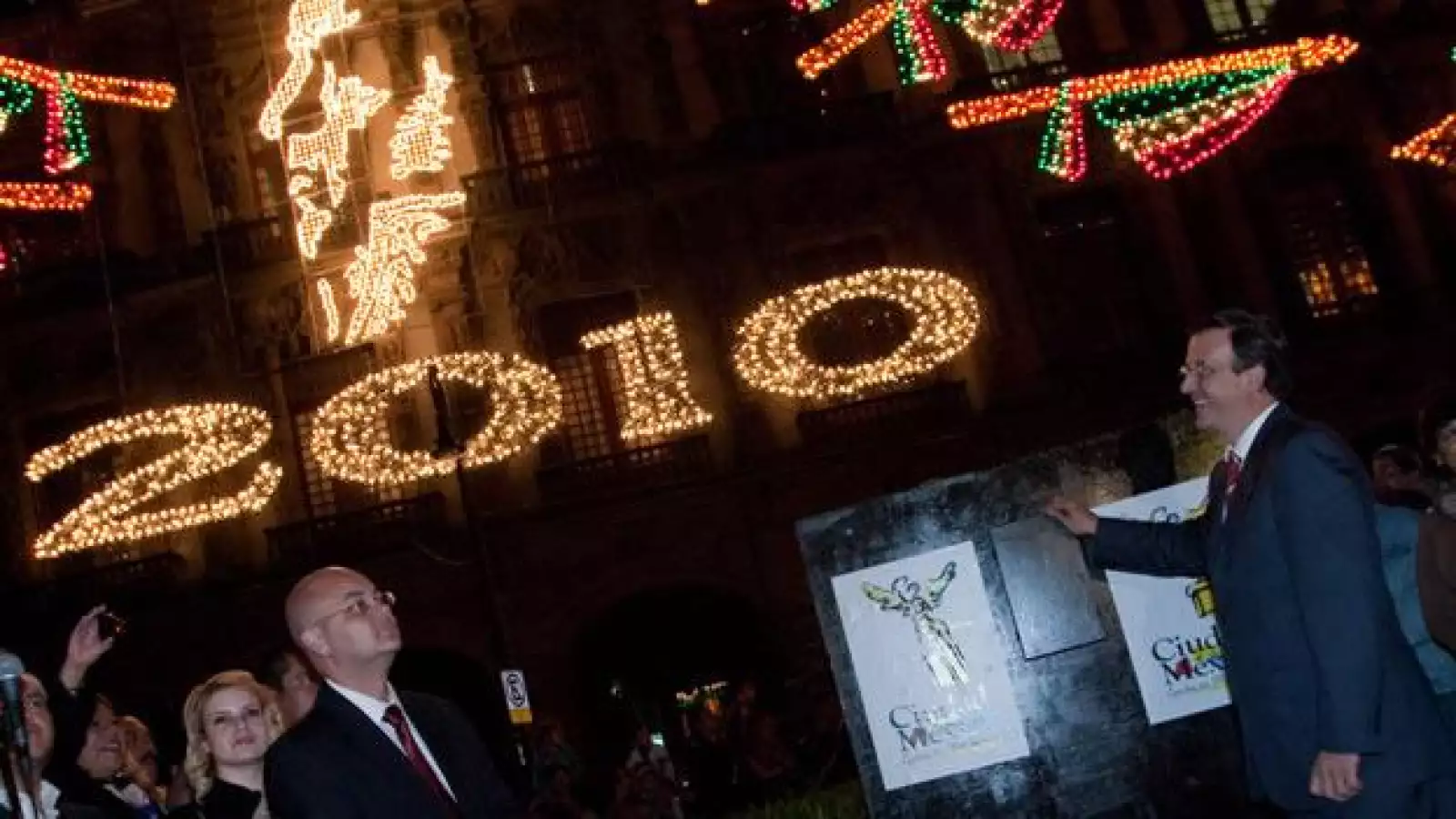 iluminación Zócalo