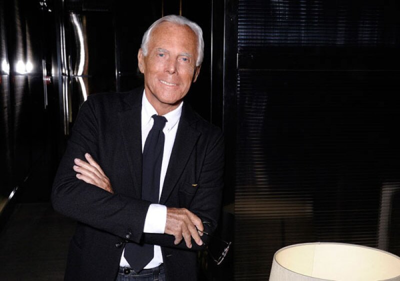 Giorgio Armani solía ir al cine para escapar su realidad.