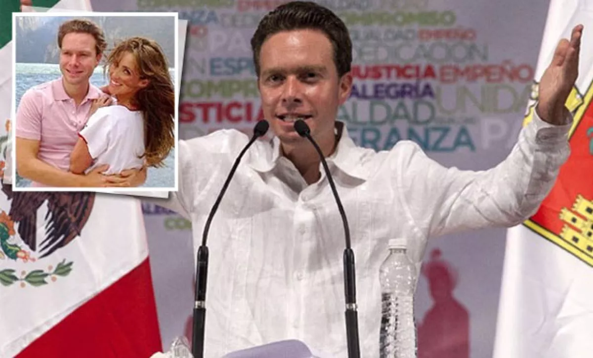 Tras el incidente, la pareja del gobernador, Anahí, compartió en Twitter que todo está bien.