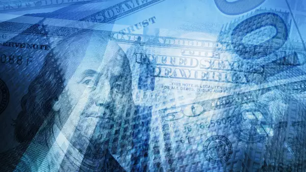 Money, finance, business concept abstract background