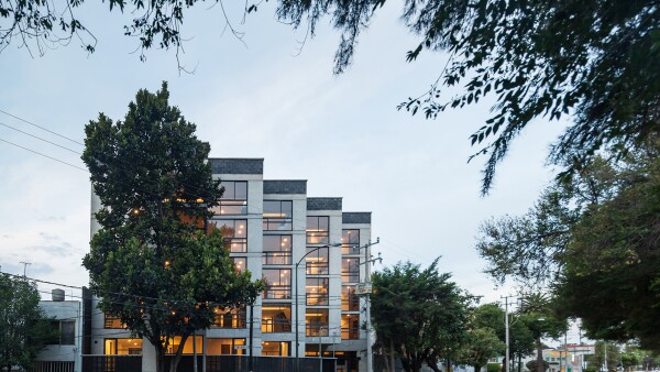 Edificio Camarones, a detalle
