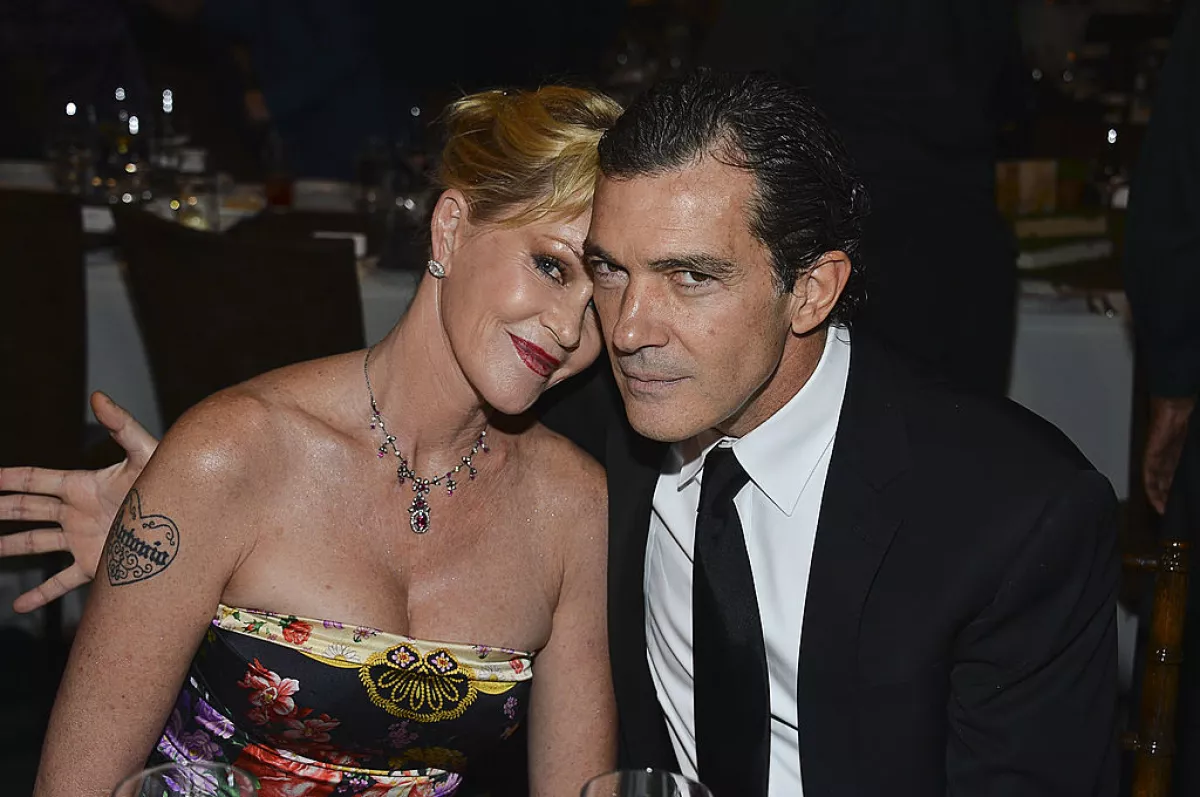 Melanie Griffith y Antonio Banderas