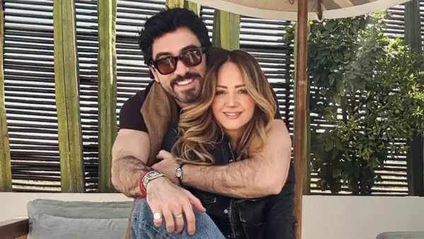Luis Carlos Origel y Andrea Legarreta