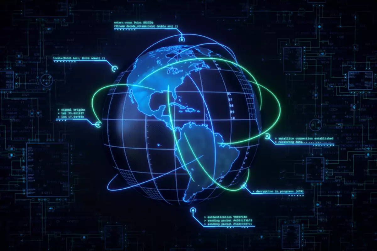 Imagen digitalizada de la Tierra