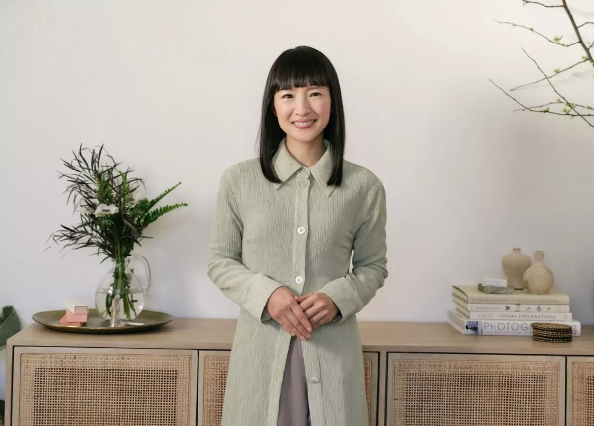 Retrato de Marie Kondo 
