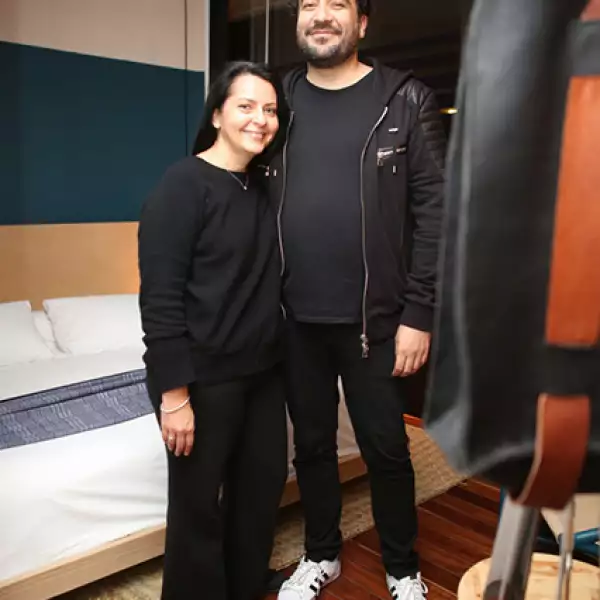 Colette Decroux y Juan Carlos Campos