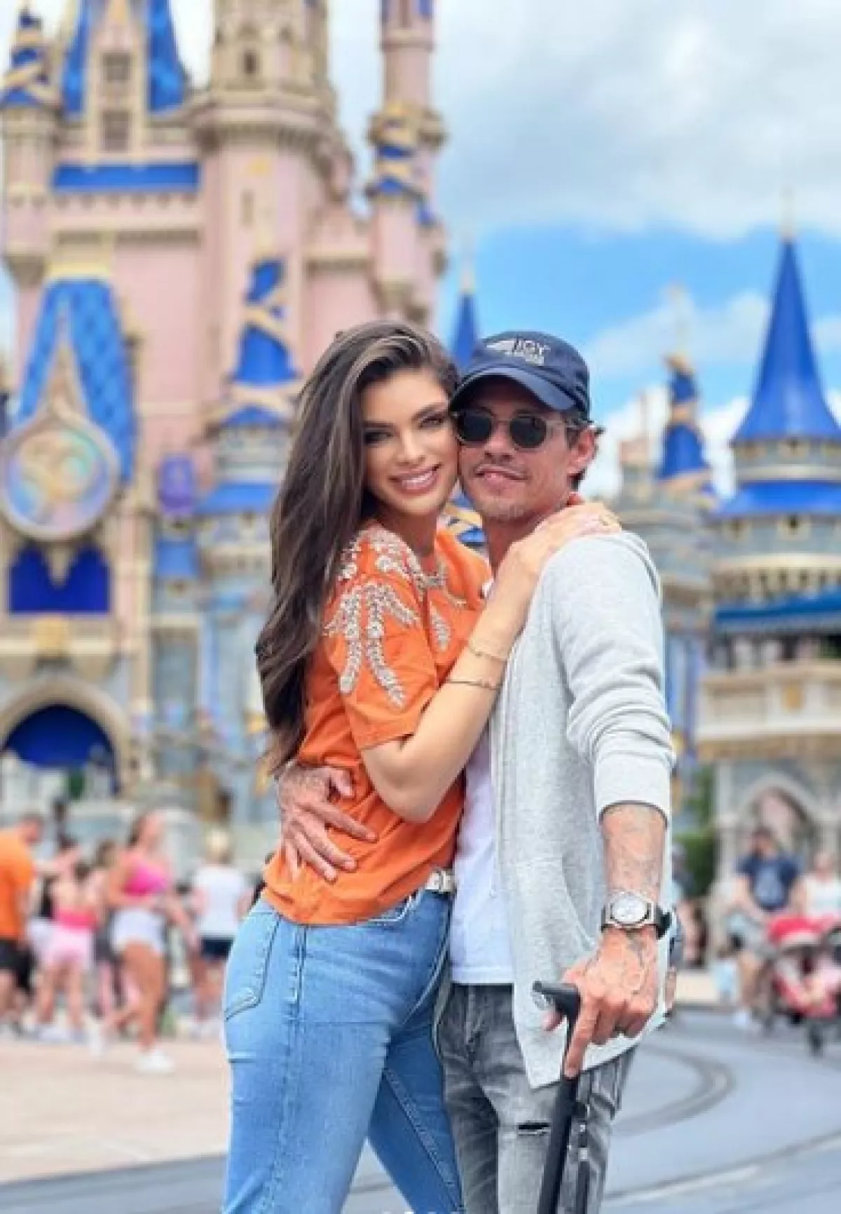 Nadia Ferreira y Marc Anthony