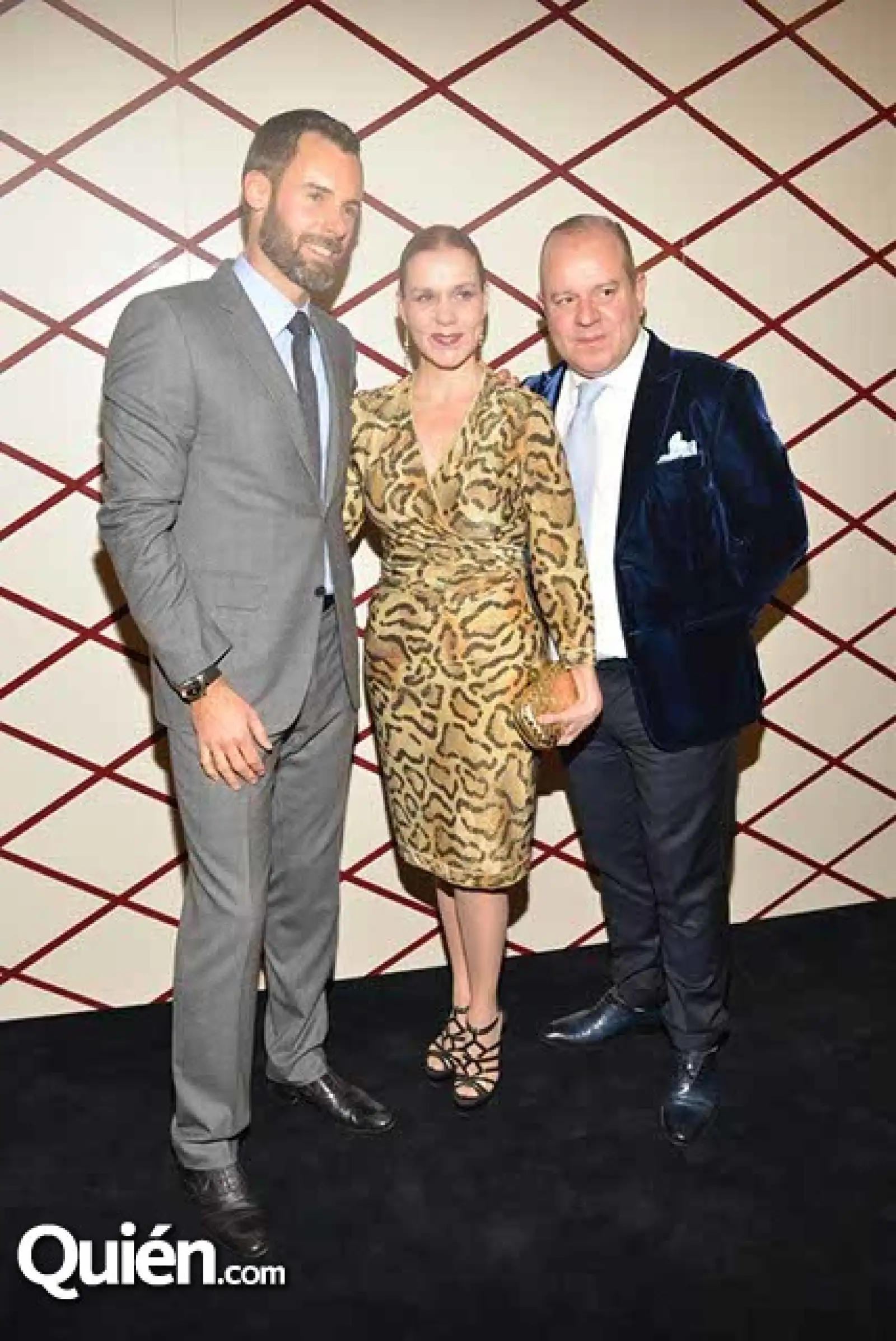 Benoit Louis Vuitton con Lorenza y Eduardo de Molina.