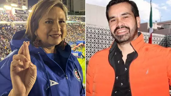 Xóchitl Gálvez y Jorge Álvarez Máynez