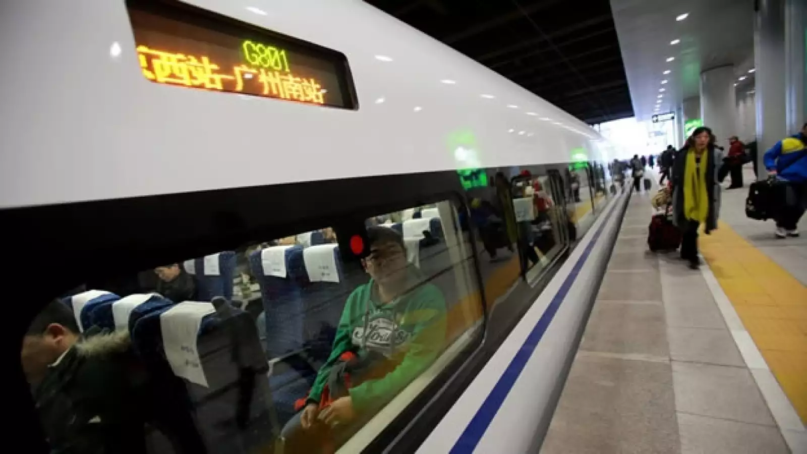 China presenta su nuevo tren bala