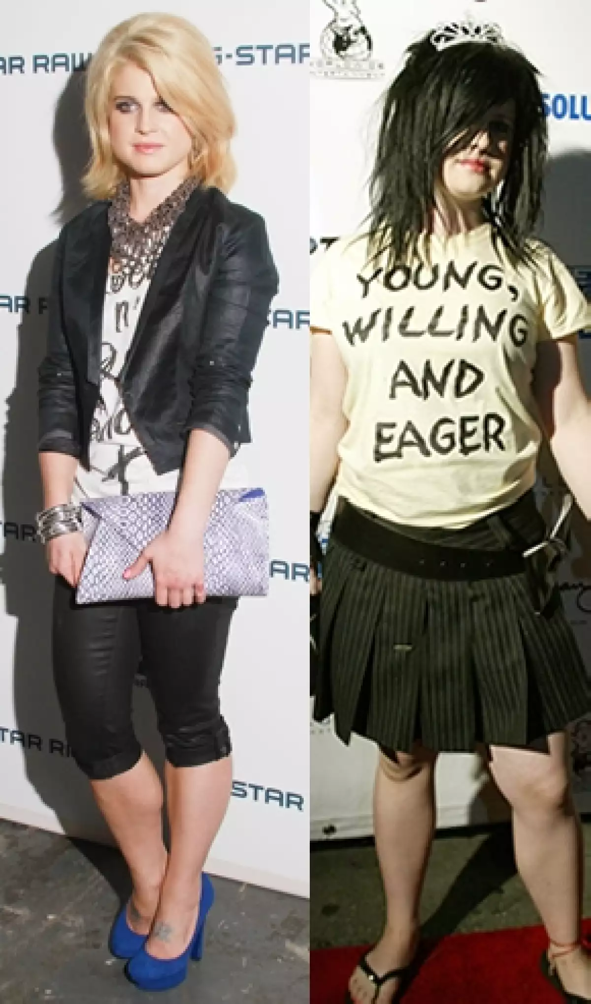 La cantante y actriz mantiene su estilo rockero, pero mucho más refinado.