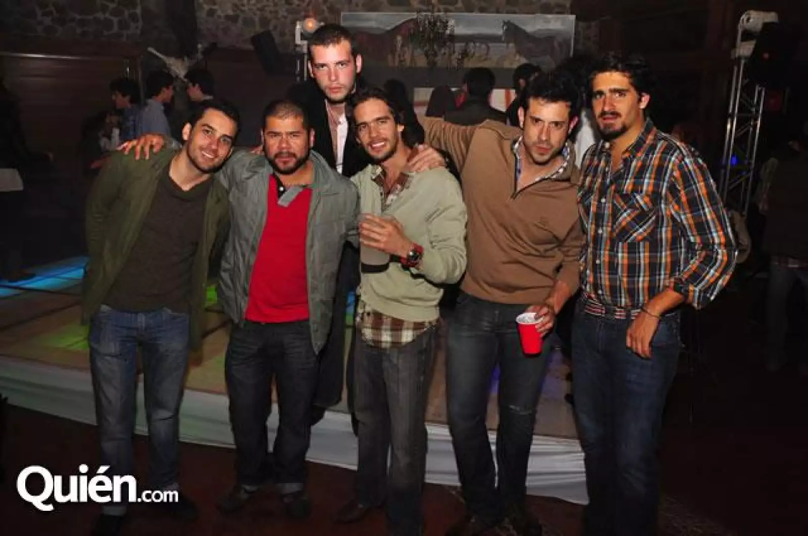 Luis Fernández,Mario Nava,Juan García,Said Gómez,Memo Villagrán,Jorge Verea.