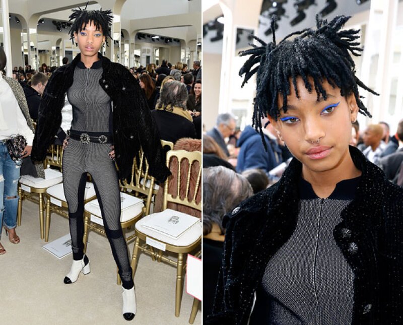 La hija de Will y Jada Smith asistió hoy a la pasarela de Chanel para conocer la colección Otoño-Invierno 2016.