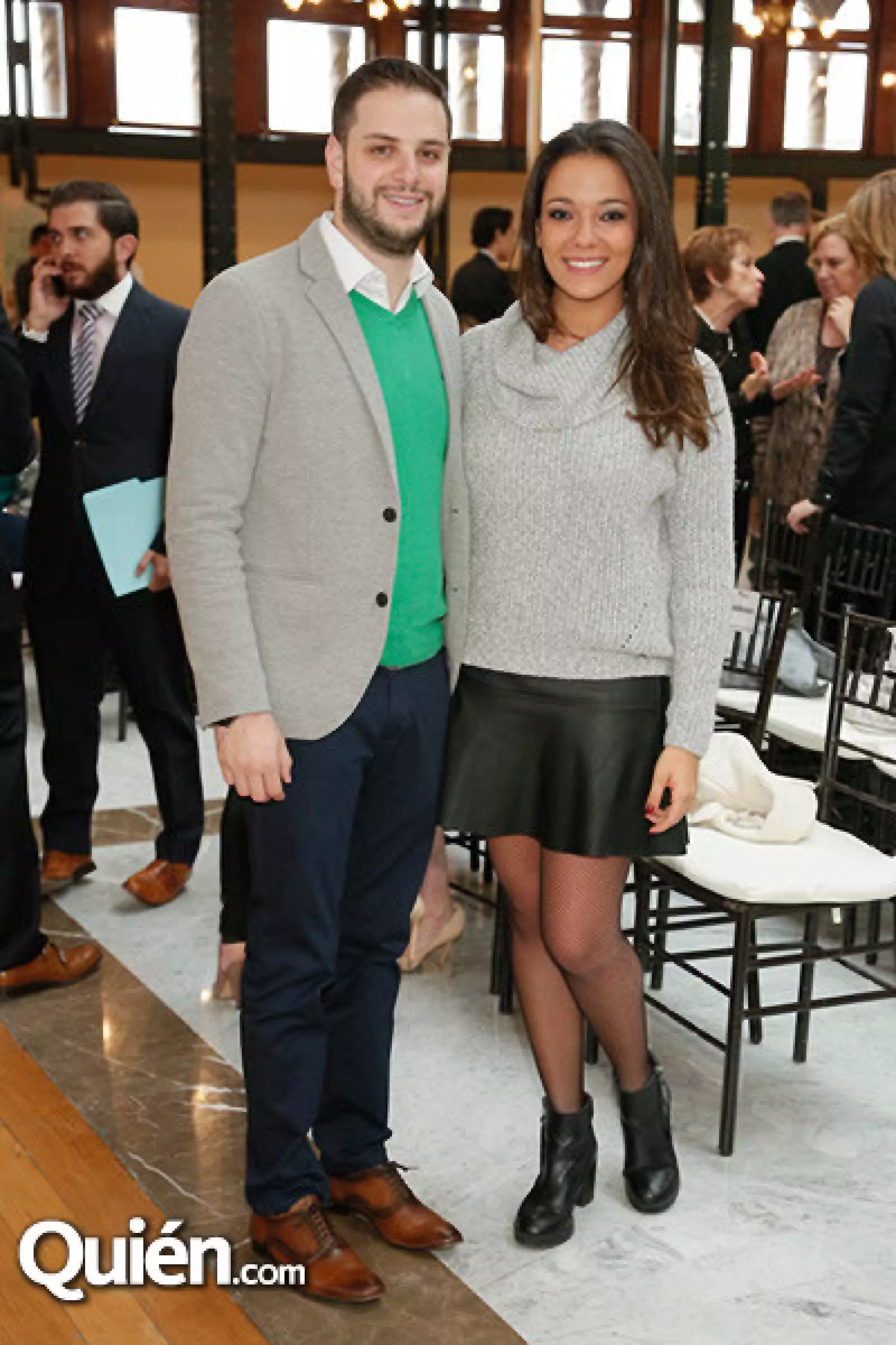 Salomon Kamagi y Jackeline Perla