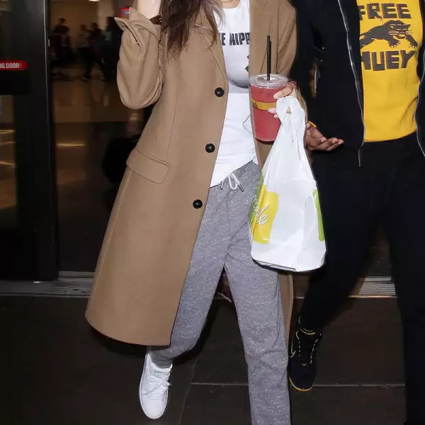 Zendaya arriving at LAX International Airport, Los Angeles, USA - 24 Nov 2017