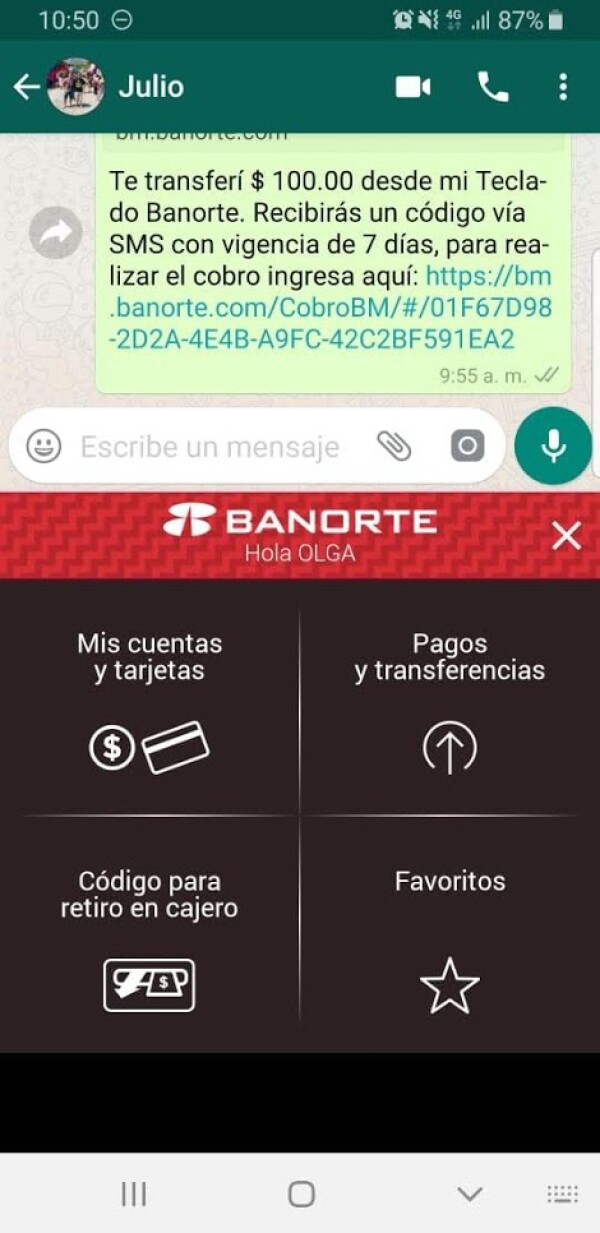 Banorte app