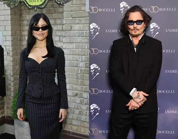 Jenna Ortega Johnny Depp