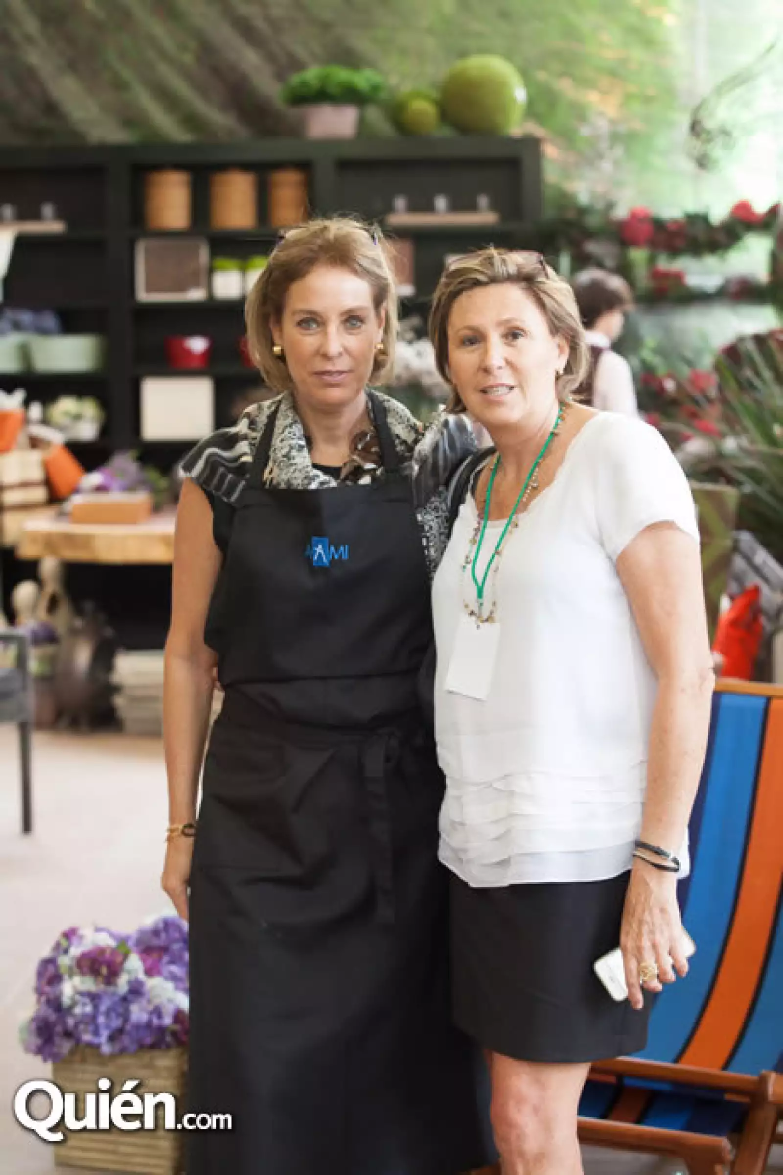 Teresa Diaque y Geni Gutiérrez