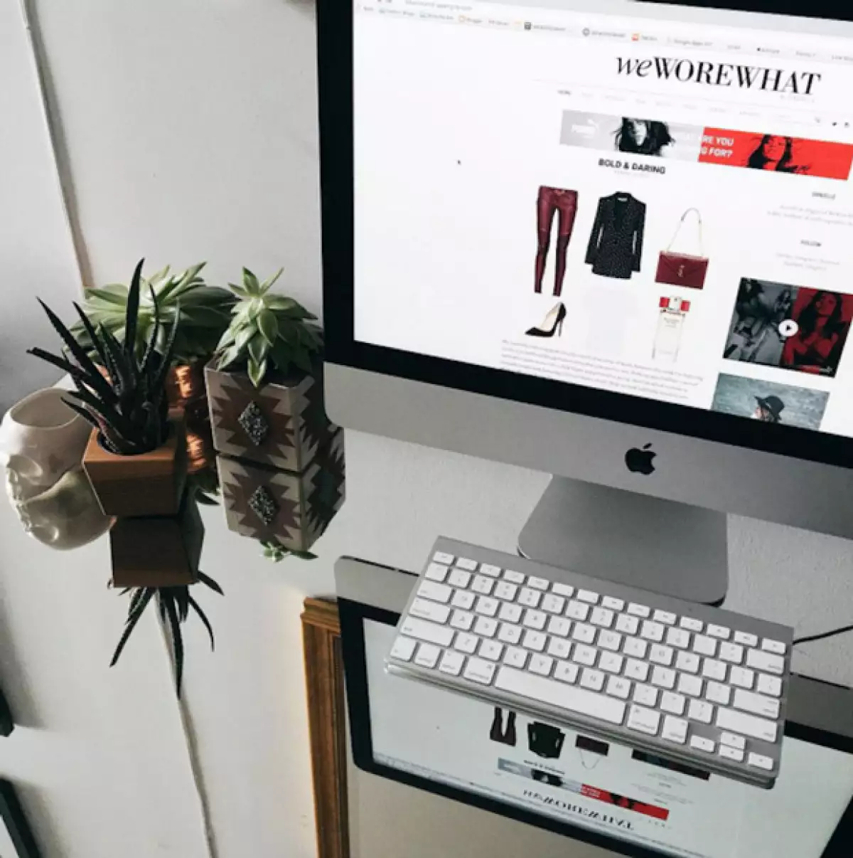 Los espaacios de trabajo.