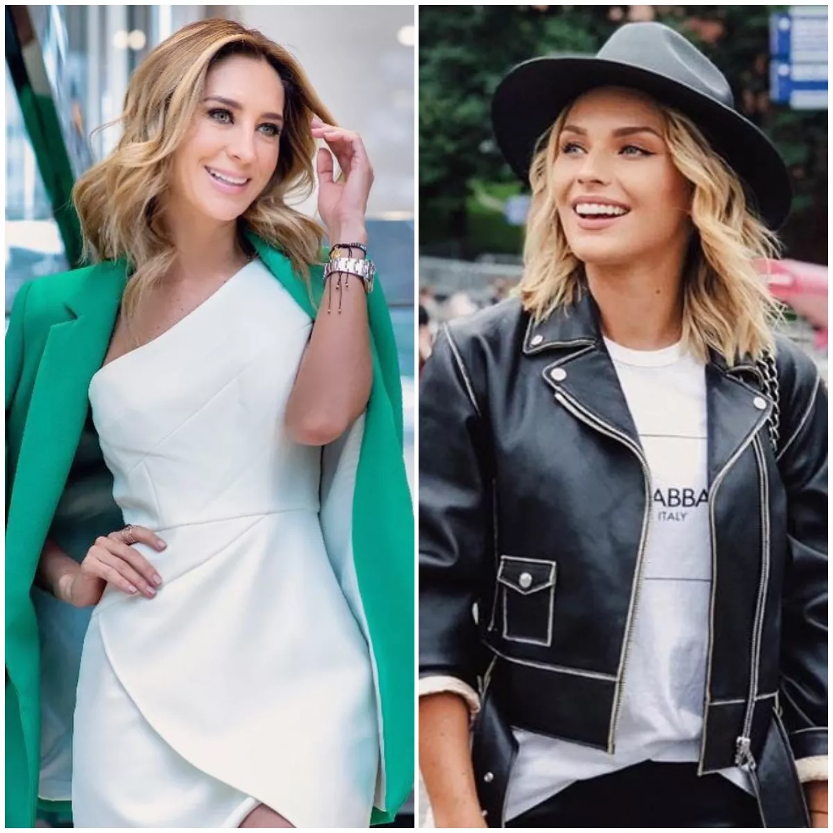  Geraldine Bazán e Irina Baeva 