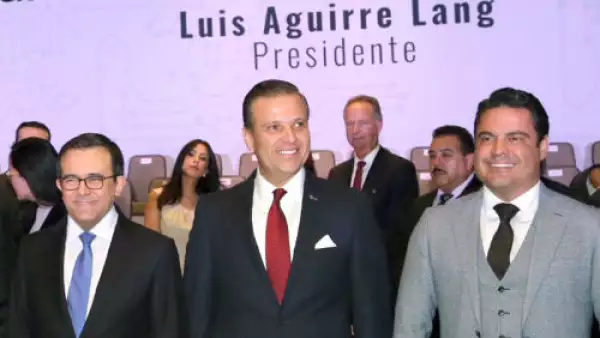 Toma de protesta de Luis Aguirre Lang como presidente de Index