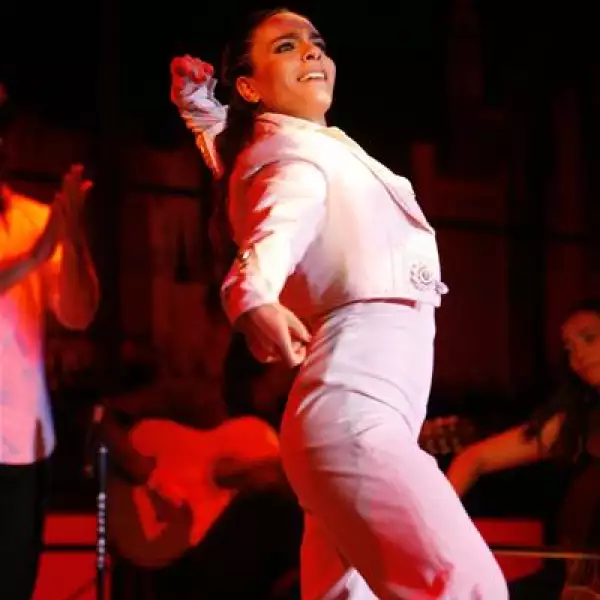 María Juncal en el Gabana