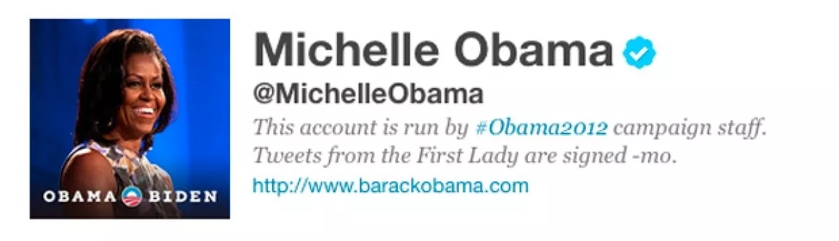 En pocas horas Michelle Obama obtuvo más de 100 mil seguidores.