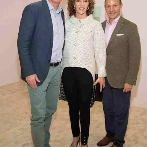 David Zwirner, Angélica Fuentes y David Cohen