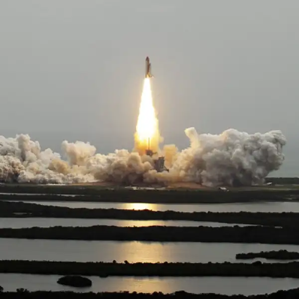 La nave espacial Atlantis emprendió su último vuelo hacia el espacio el 8 de julio.