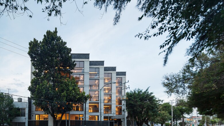 Edificio Camarones, a detalle