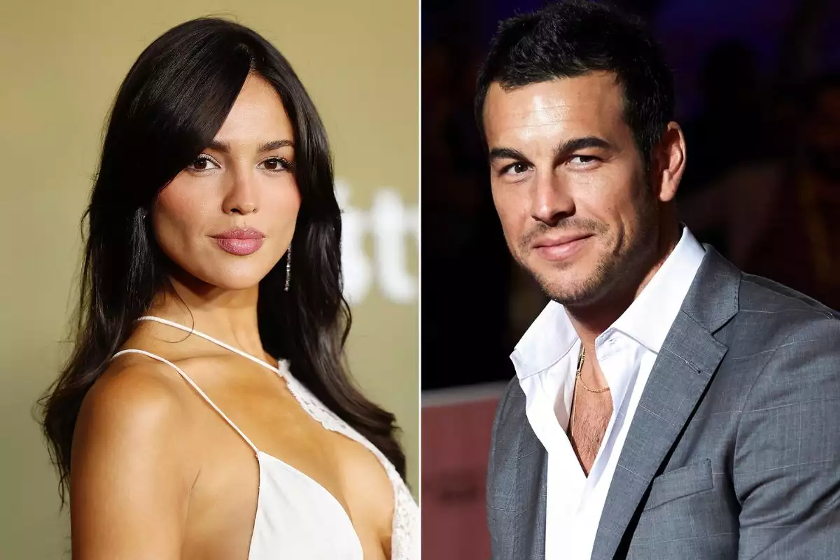 Eiza González y Mario Casas