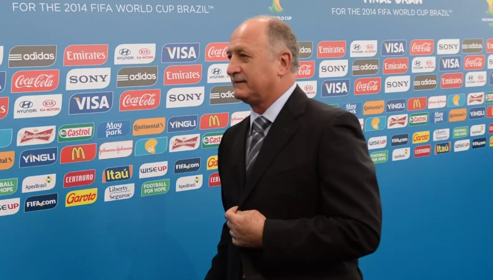 Luiz Felipe Scolari sorteo AFP