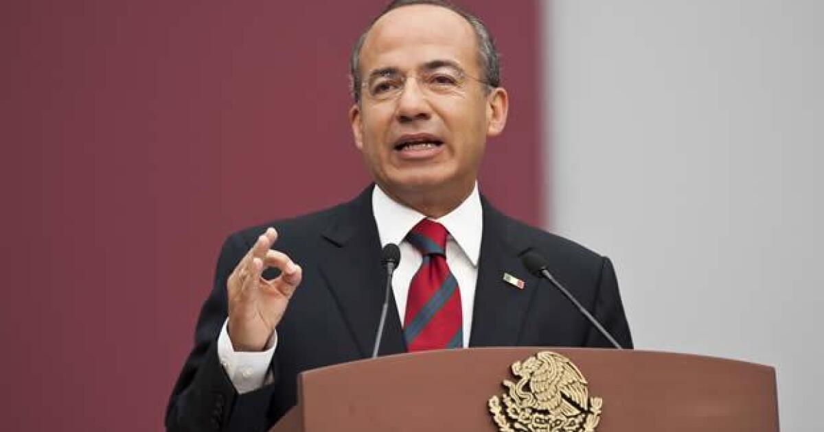 Felipe Calderón asegura sentirse cercano a todos los aspirantes del PAN