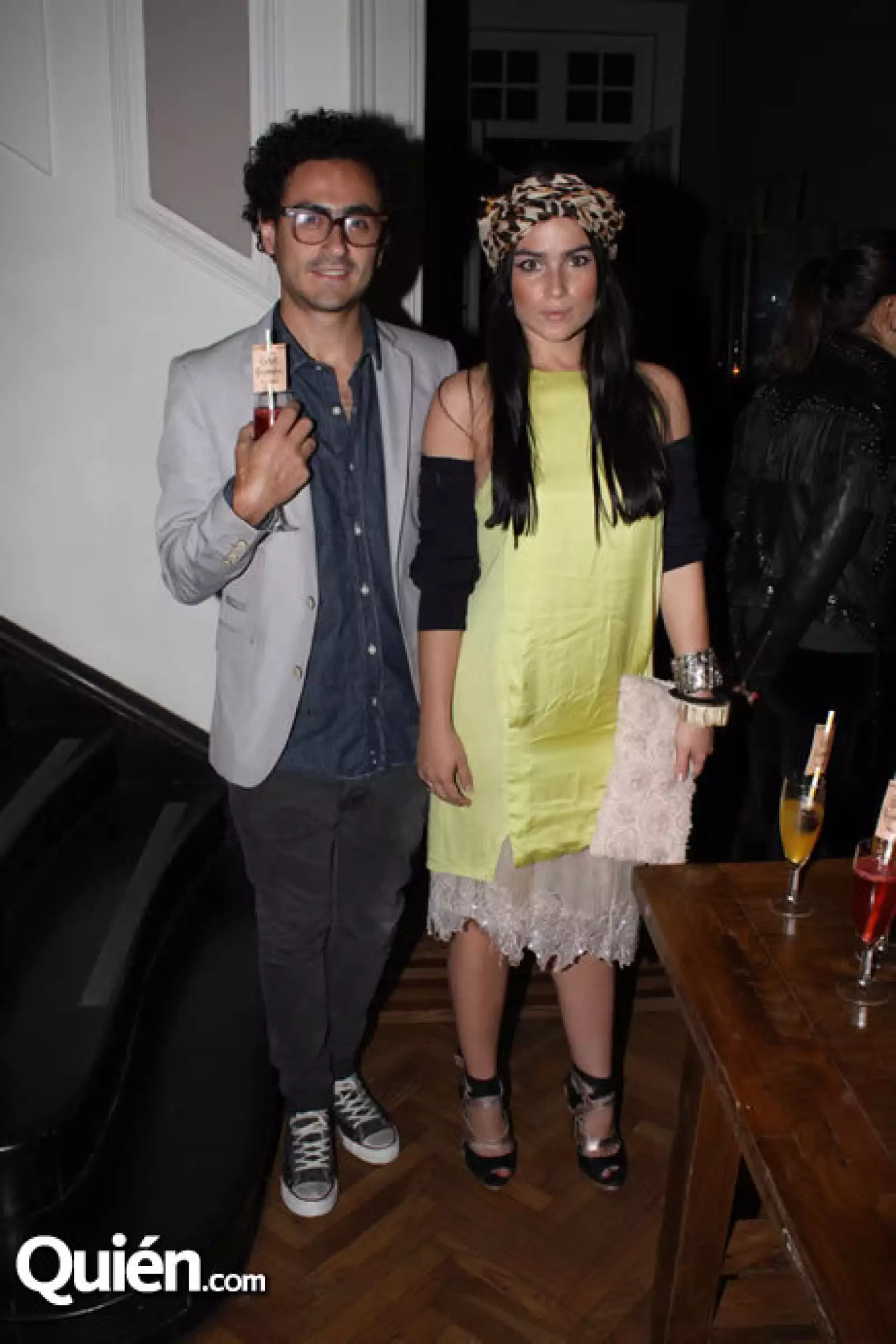 Juan Guillermo Escobar y Victoria Alexander