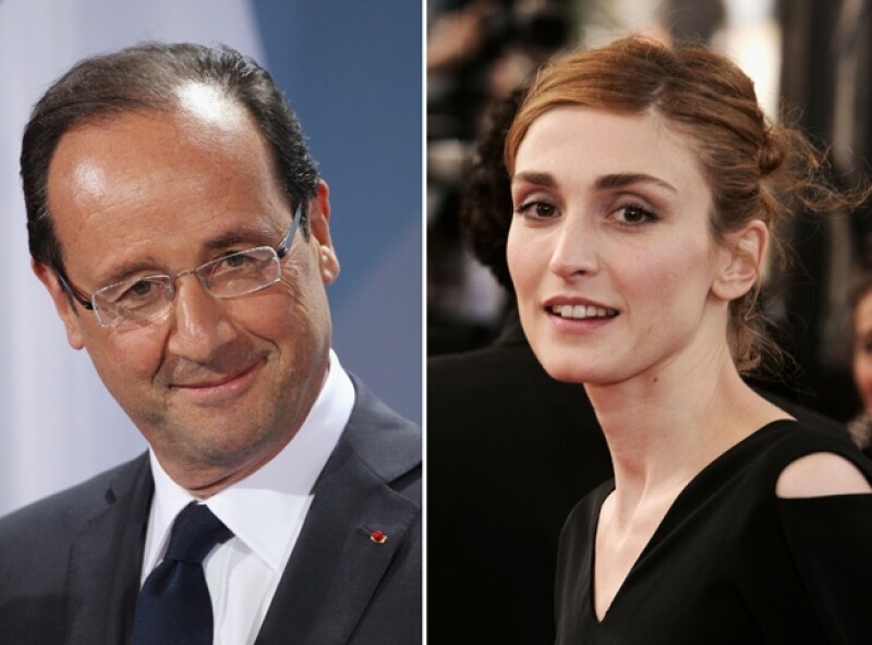 La revista Closer reveló el romance del político con la actriz Julie Gayet de 41 años.