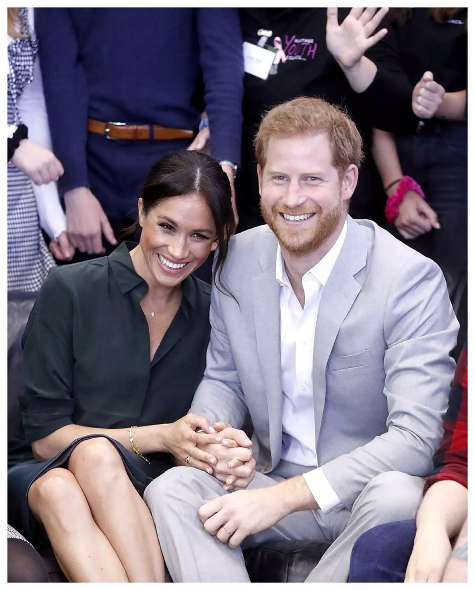Archie, Meghan Markle y príncipe Harry