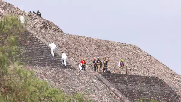 Balacera en Teotihuacán en vivo: tiroteo deja dos personas muertas en la pirámide de la Luna y varias heridas