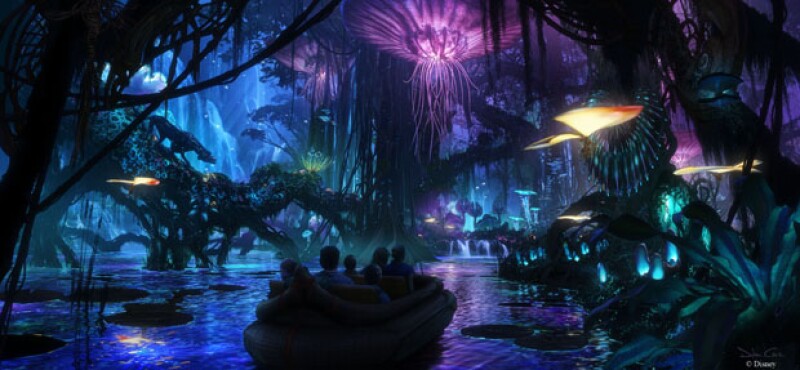 Un nuevo recorrido en bote entre la naturaleza de Pandora.