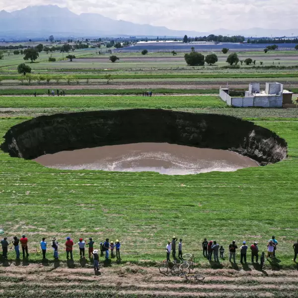 MEXICO-ENVIRONMENT-SINKHOLE