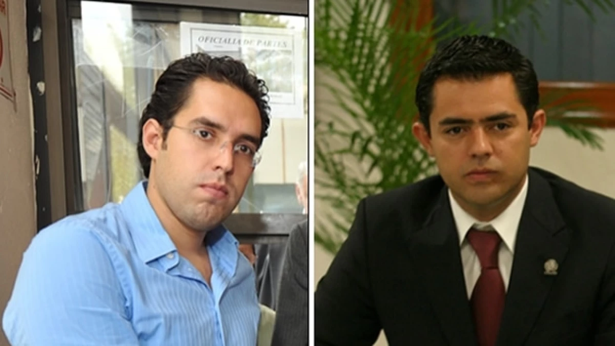 Rafael Miguel Medina Pederzini (izquierda) y Sergio Israel Eguren Cornejo, exfuncionarios panistas que podrán volver a México tras detención en Brasil