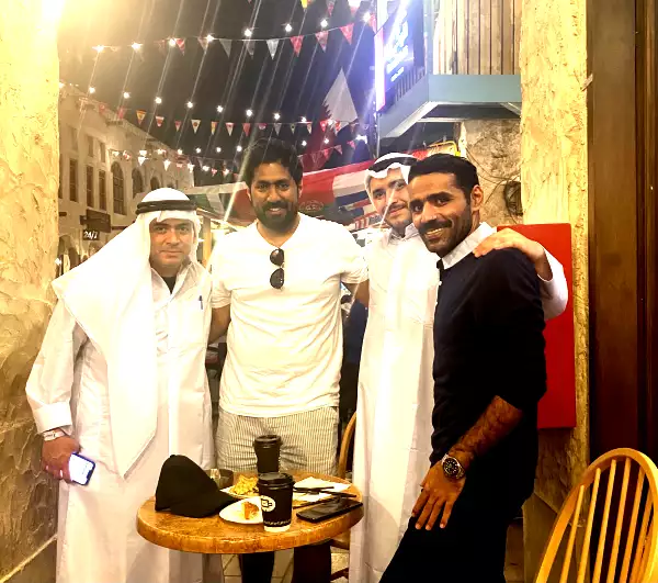 Caleb Ordóñez en Qatar