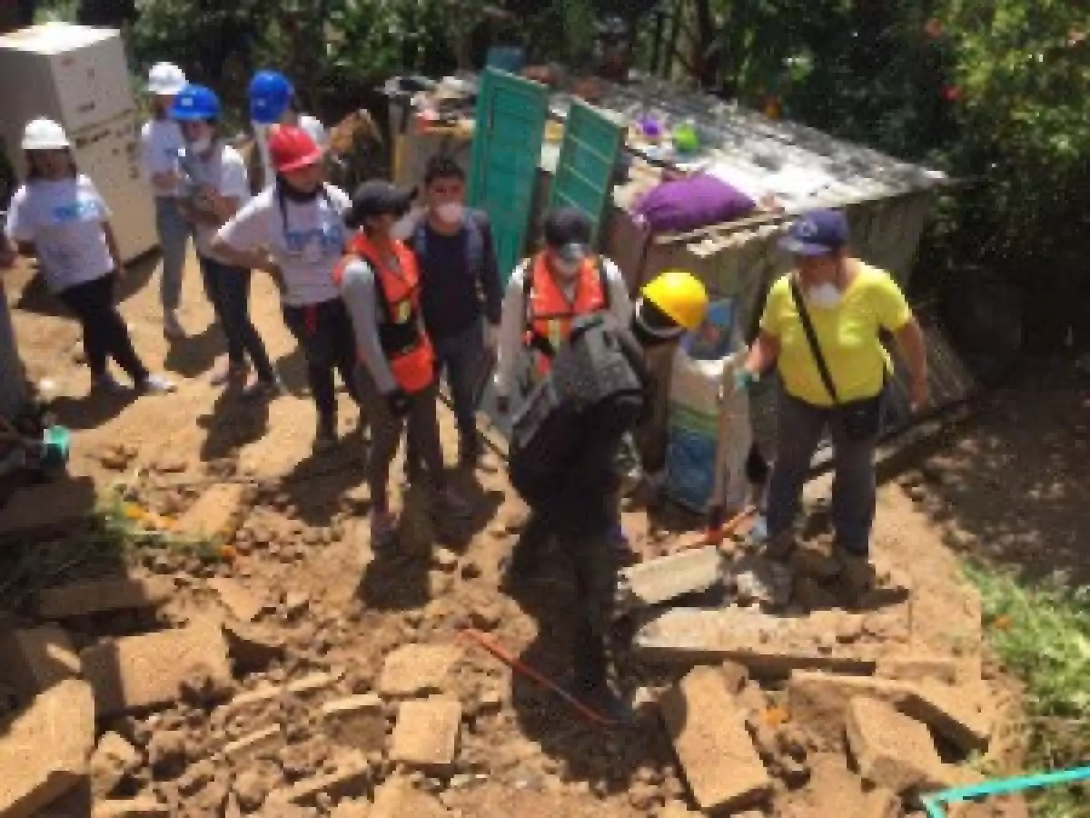 Techo es una de las fundaciones que siempre está presente ayudando