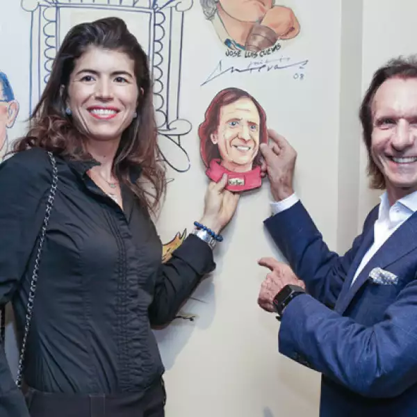 Rossana y Emerson Fittipaldi